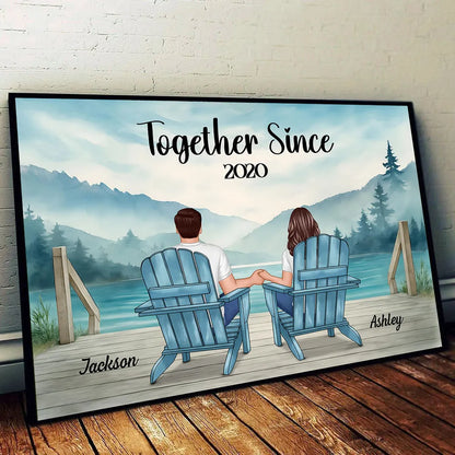 You & Me We Got This Poster – Scenic Couple Wall Art, Personalized Gift Without Frame