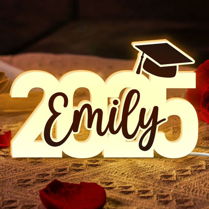 Personalized Acrylic Light Box for Graduation, Creative Graduation Keepsake Gift for Students & Children