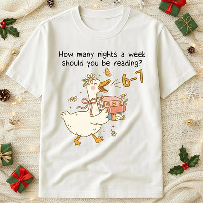 How Many Nights A Week Should You Be Reading 67 - Playful Personalized Gift for Readers