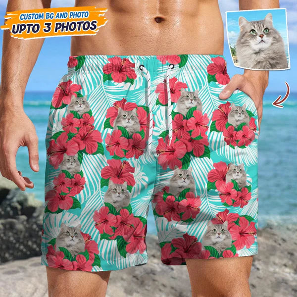 The Ultimate Beach Outfit - Customizable Board Shorts, Beach Skirts, Beach Shirts, Beach Hats And Beach Towels For Cool Summer Days, Flower Expansion, Perfect Customization Gift