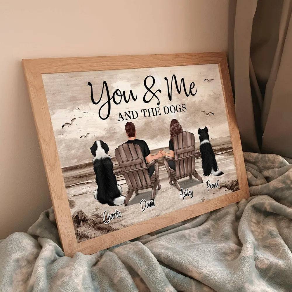 Forever United - Our Love & Pets Family Poster or Canvas