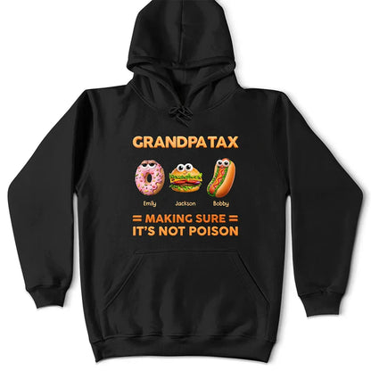 Dad Tax Making Sure It's Not Poison Classic Tee Personalized Funny Dad Shirt Gift