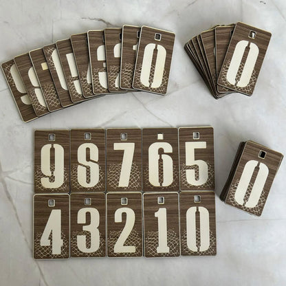 Wooden Hanging Tracker, Personalized Angler Log Sign for Showing Off Fish Caught This Year, Fun Unique Gift for Dad