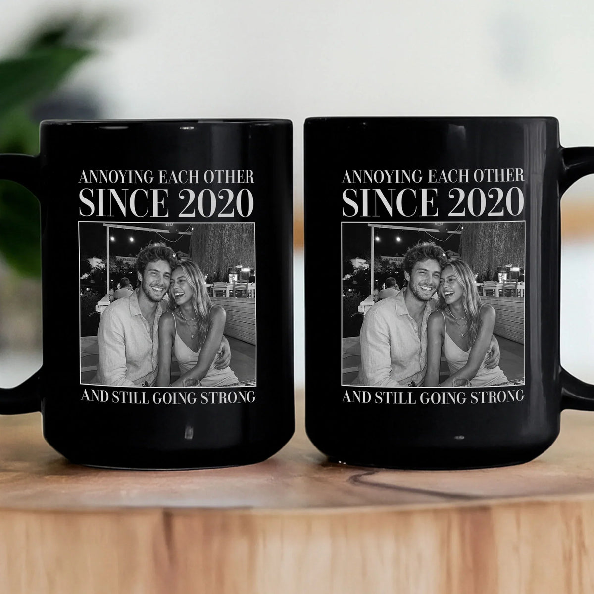 Personalized Full Color Mug With Your Photo, Annoying Each Other And Still Going Strong, Funny Couple Gift
