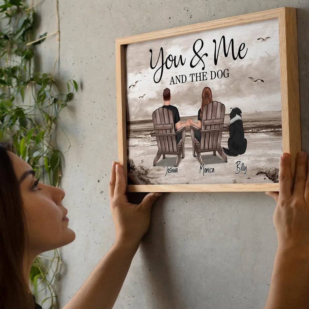 Forever United - Our Love & Pets Family Poster or Canvas