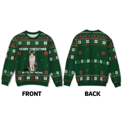 Personalized Sweatshirt for Dog Lovers – Custom Christmas Gift for Your Furry Friend, Perfect for Holiday Memories
