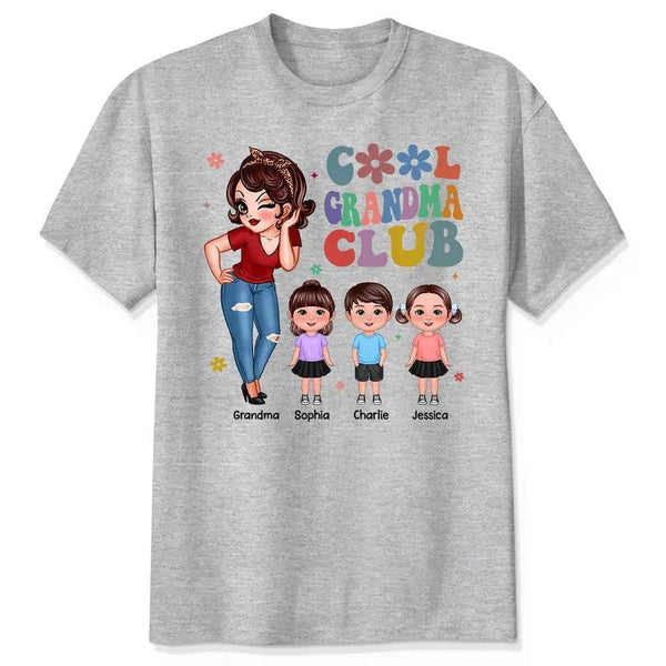 Exclusive 'Cool Grandma Club' Tee - Custom Chic Gift for the Trendsetting Grandma