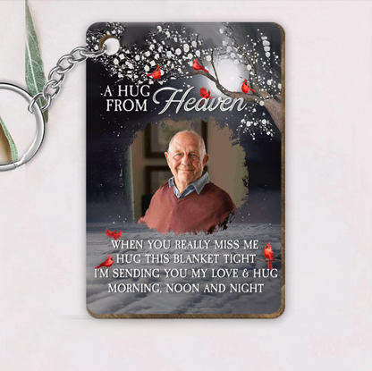 Personalized Memorial Blanket, Plaque, Keychain, Ornament, Sign – Custom Gift to Remember Loved Ones