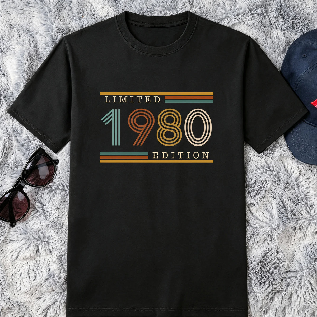 Personalized Brushed Cotton Baseball Cap, Nostalgic Retro Edition Design, Creative Birthday Gift for Mom or Dad