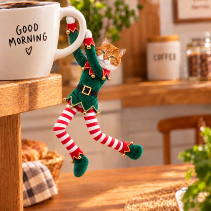Personalized Photo Squishy Plush Doll, Loved Ones Lounging by a Christmas Tree, Unique Family Gift