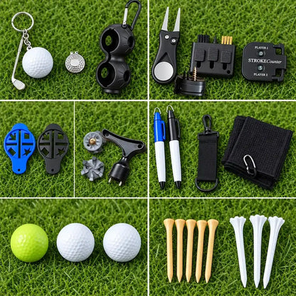 Golf Swing Advent Calendar, Merry Christmas Golf Course Design, Creative Gift for Dad and Golf Fans