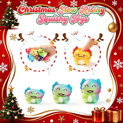 Axolotl Squishy Advent Calendar, Personalized Colorful Undersea Countdown, Creative Gift for Kids