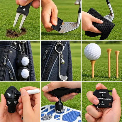 Golf Swing Advent Calendar, Merry Christmas Golf Course Design, Creative Gift for Dad and Golf Fans
