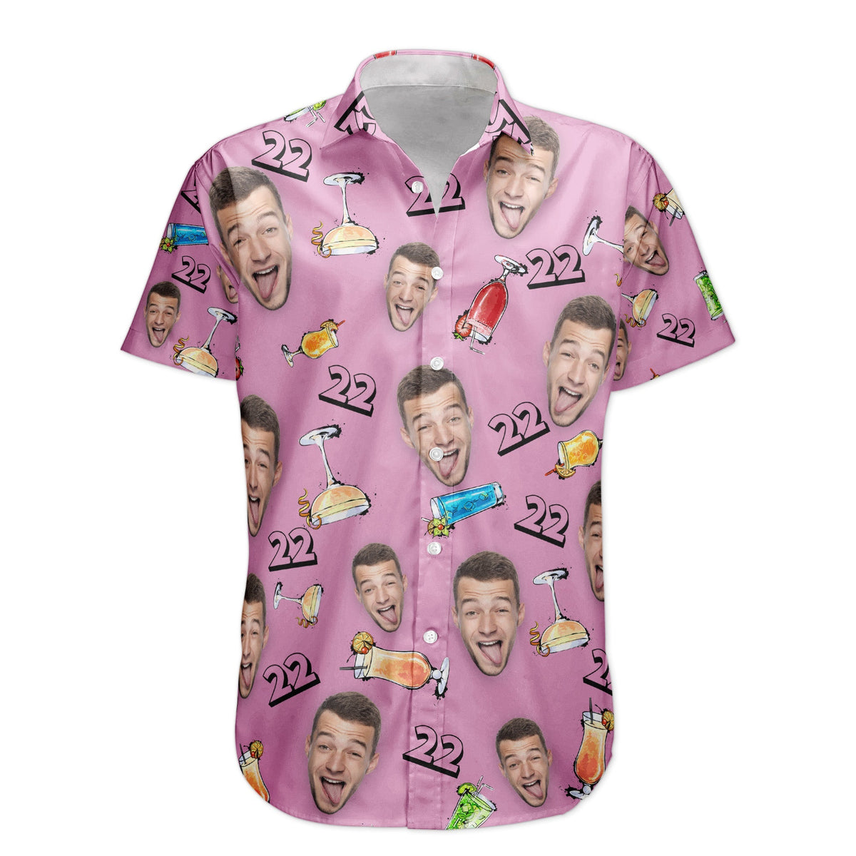 Hawaiian Shirt with Fun and Personalized Birthday Design – The Perfect Gift for Your Loved One
