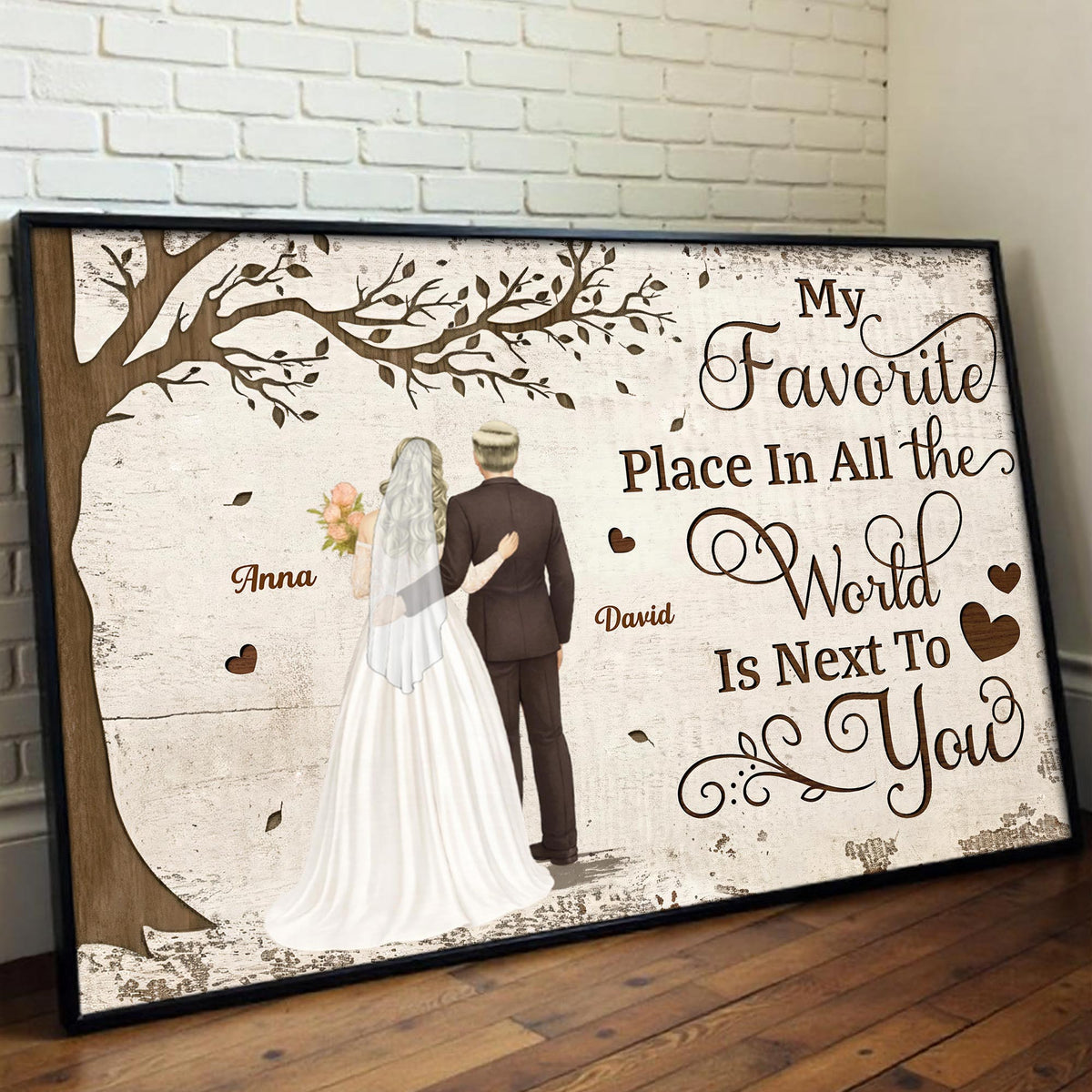 My Favorite Place Is Next To You, Couple Under Tree