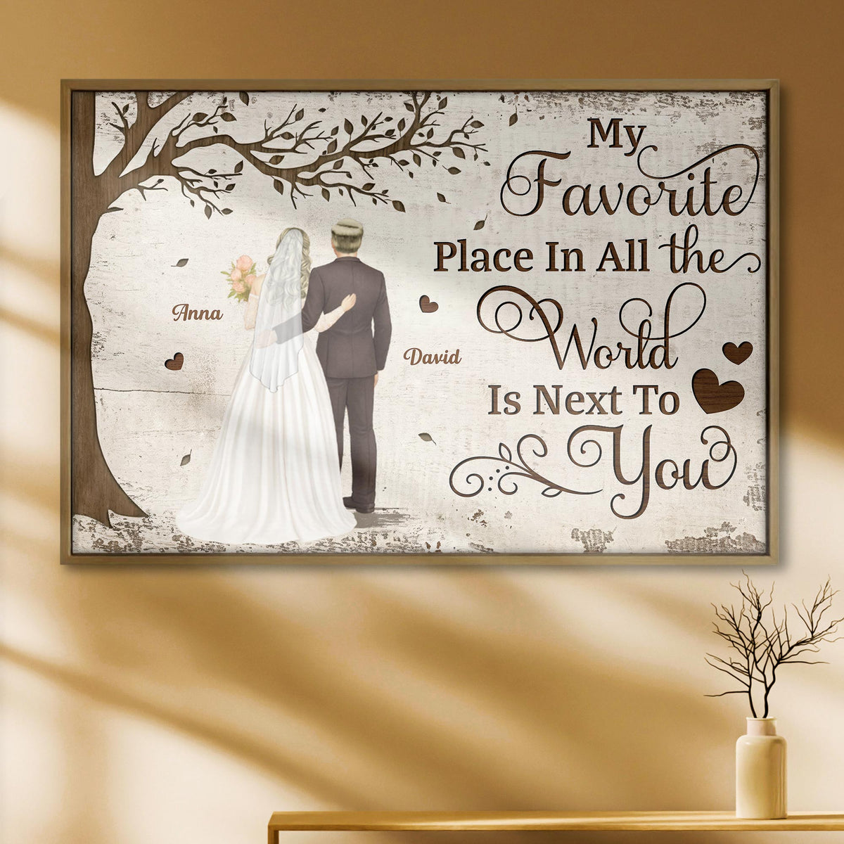 My Favorite Place Is Next To You, Couple Under Tree