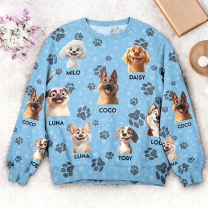 Personalized Dog Breed Sweatshirt - Custom Gift for Pet Lovers
