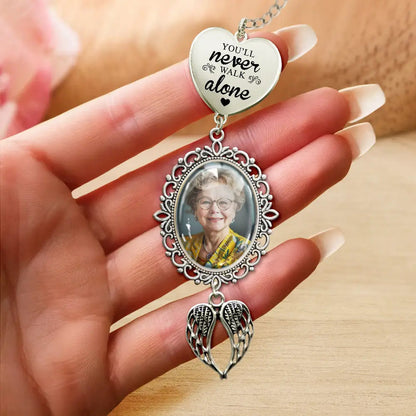 Personalized Stainless Steel Tassel Charm with Custom Photo Graduation Day Quote, Meaningful Unique Gift for Graduates