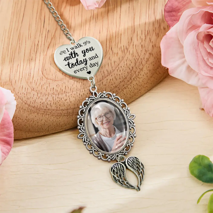 Personalized Stainless Steel Tassel Charm with Custom Photo Graduation Day Quote, Meaningful Unique Gift for Graduates