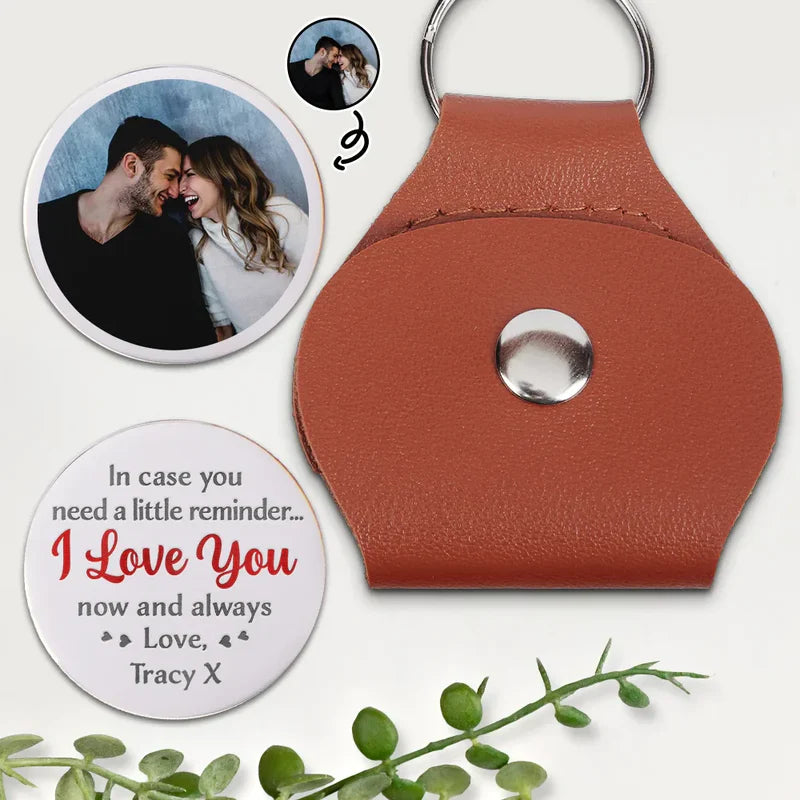Custom Pocket Hug Keychain with Photo and Personal Message – DoyoBest