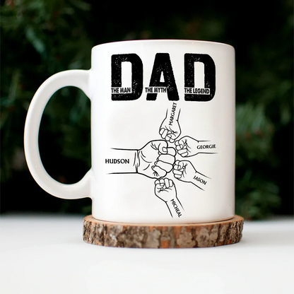 Gift For Father,Love - Dad The Man The Myth The Legend - Personalized Mug