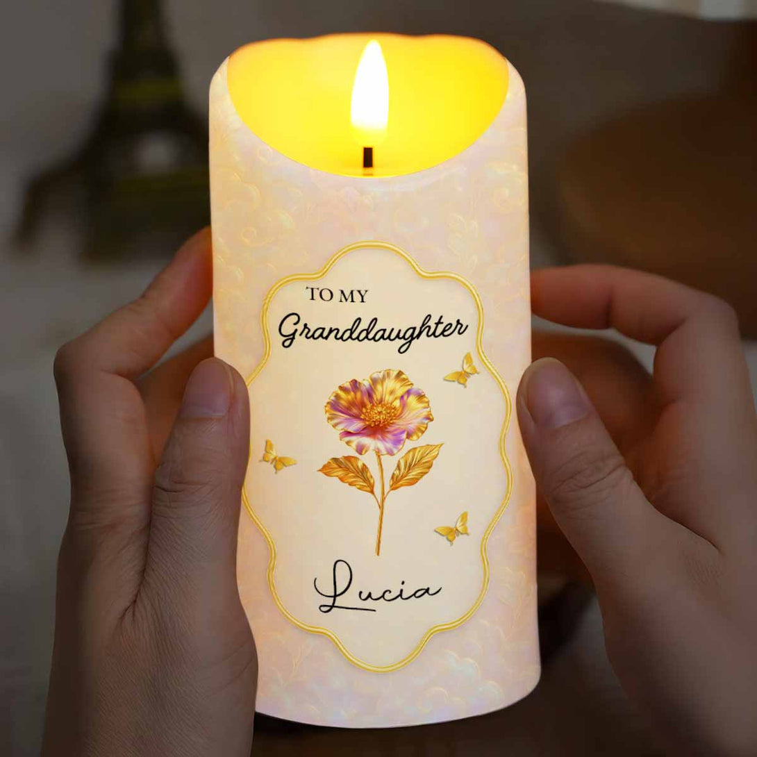 Once Upon A Time, Little Girl Stole My Heart, Flower and Butterfly Design