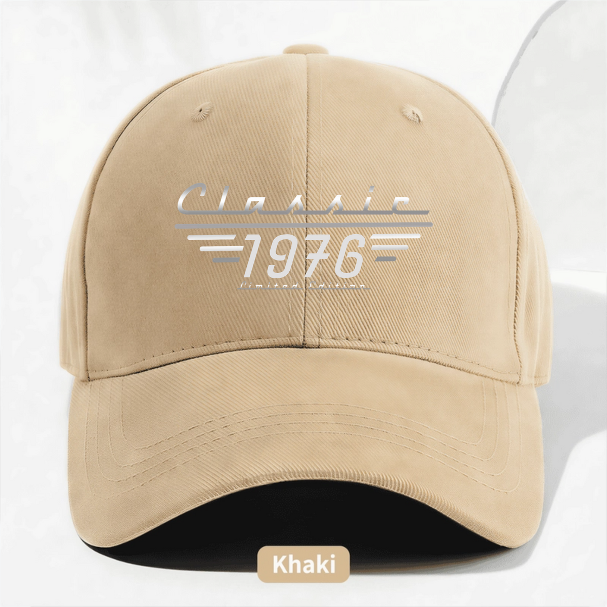 Brushed Cotton Baseball Cap with Vintage Classic Design, Creative Gift for Him, Dad or Husband
