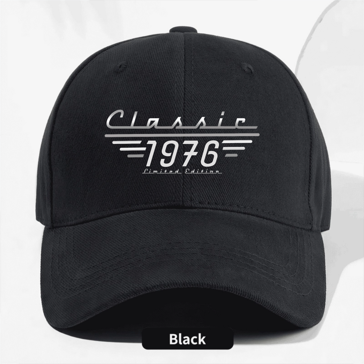 Brushed Cotton Baseball Cap with Vintage Classic Design, Creative Gift for Him, Dad or Husband