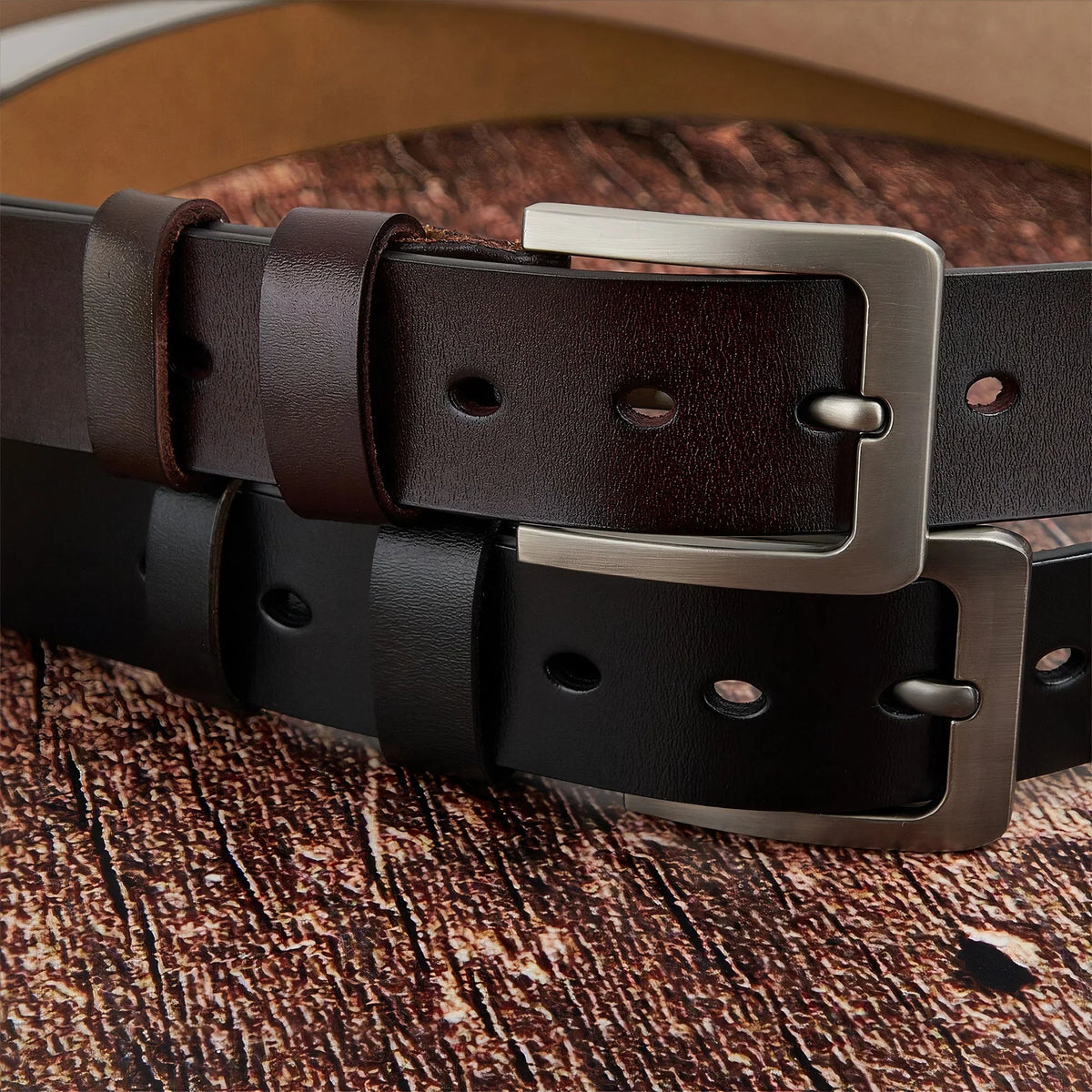 Funny Romantic Personalized Leather Belt, Engraved Secret Note Style, Sleek Buckle Look, Creative Couple Gift