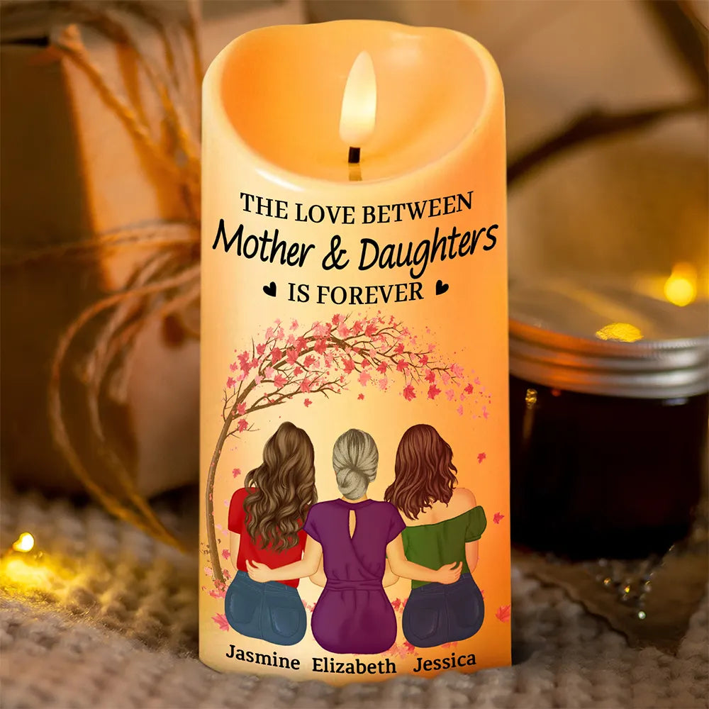 The Love Between Mother & Daughters Is Forever - Personalized