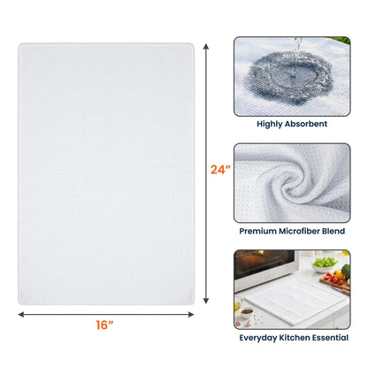 Personalized Birth Flower Kitchen Towel with Custom Name and Wooden Utensils, Gift for Home Cooks