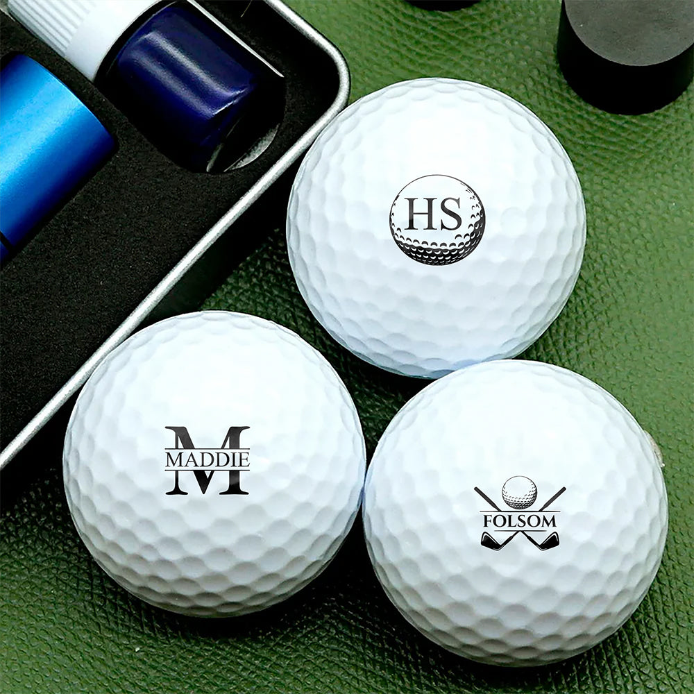 Personalized Golf Ball Stamp, Personal Mark for Balls on the Green, Creative Gift for Dad and Golf Lovers