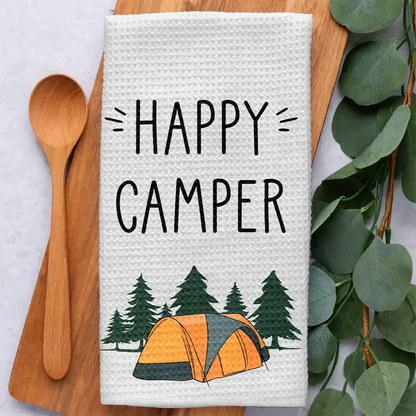 Personalized Kitchen Towel, Sorry for What I Said Camper Humor, Creative Gift for RV Couples and Campers