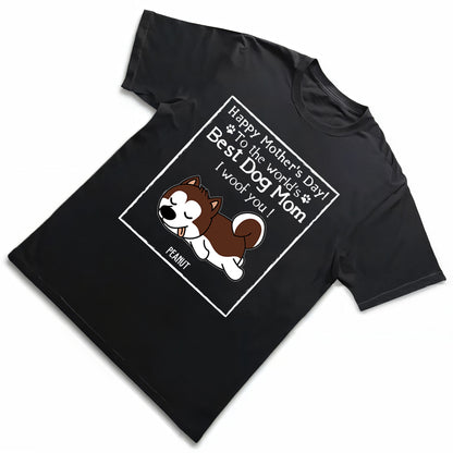 Dog Mom Classic Tee – Customizable Dog-Themed Shirt for Pet Lovers