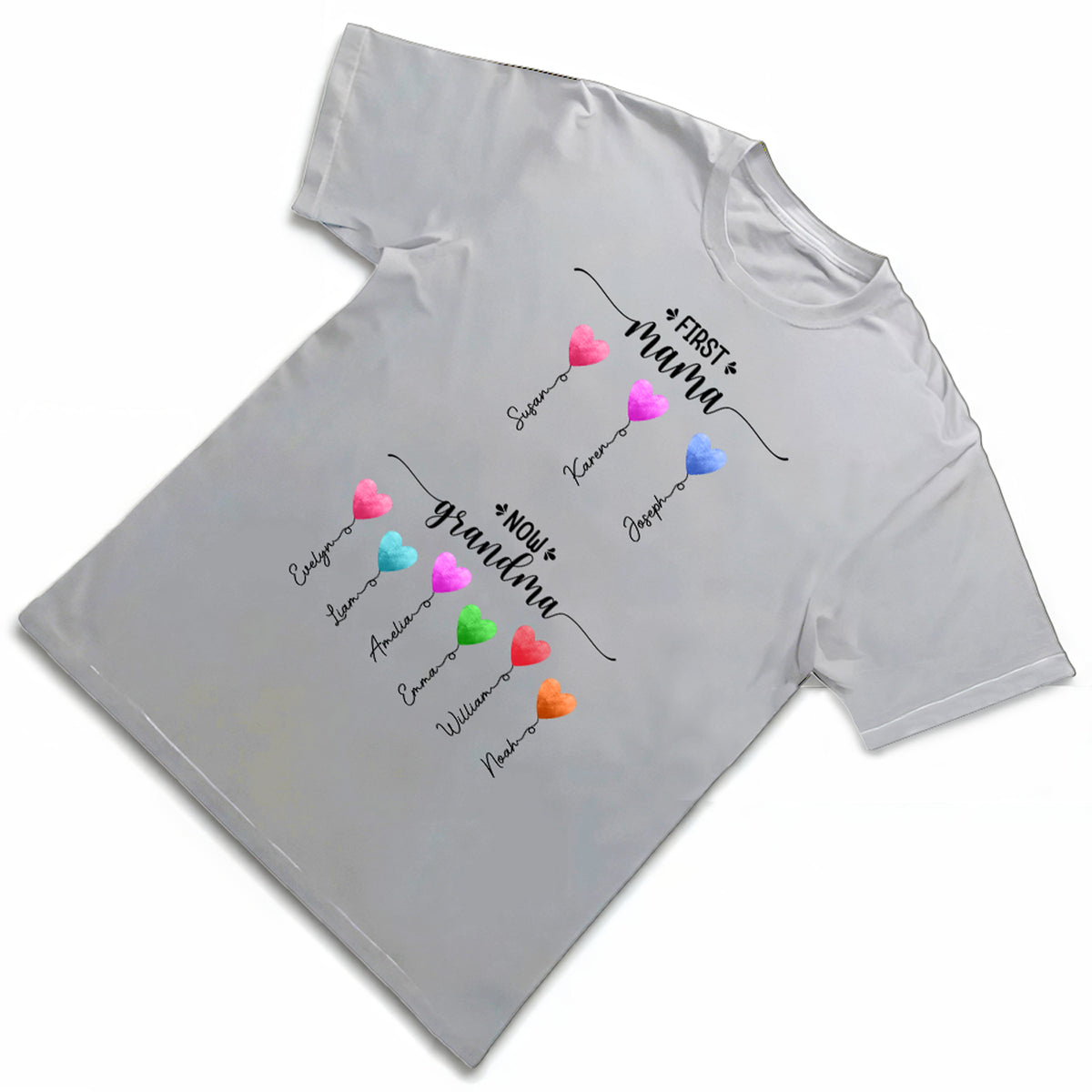 Creative Mother’s Day Gift – Customizable Family Names Classic Tee