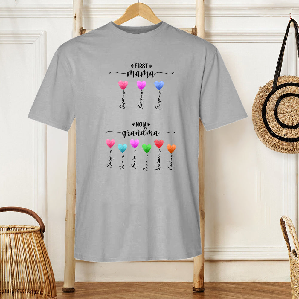 Creative Mother’s Day Gift – Customizable Family Names Classic Tee