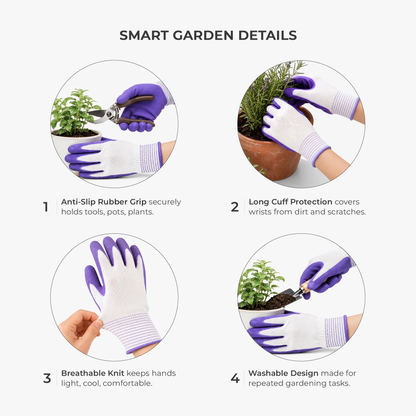 Personalized Plant Lady Gardening Gloves, Cartoon Gardener Holding a Basket, Unique Creative Gift for Garden Lovers