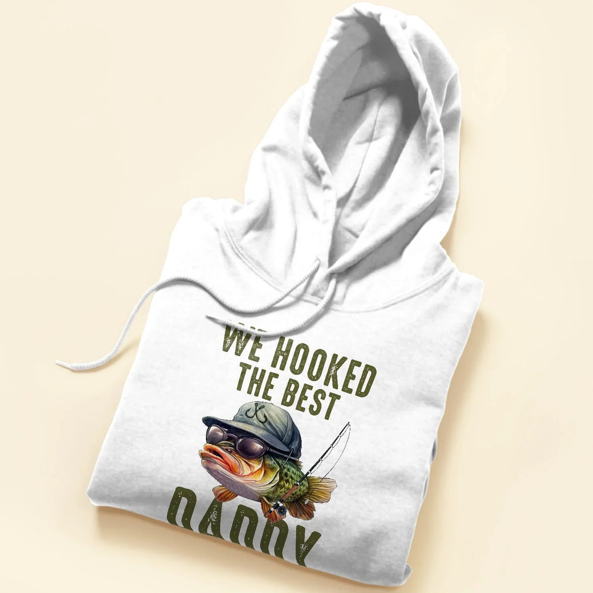Personalized Classic Tee for Dad, Funny Fishing Fish Design, Unique Father's Day Gift