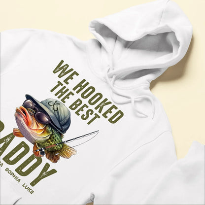 Personalized Classic Tee for Dad, Funny Fishing Fish Design, Unique Father's Day Gift