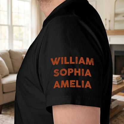 World's Best Dad Custom Name Father's Day Gift For Dad, Husband - Personalized Shirt