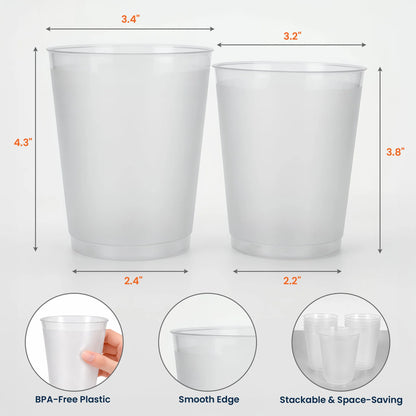 Personalized Graduation Photo Cup, Custom Frosted Party Cups for Grad Parties, Open House, BBQ & Family Celebrations
