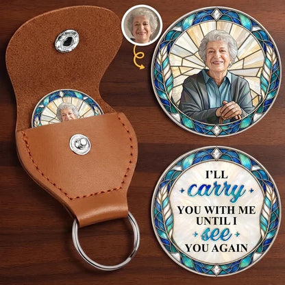 Personalized Pocket Hug with I'll Carry You With Me Quote, Creative Missing You Gift for a Loved One