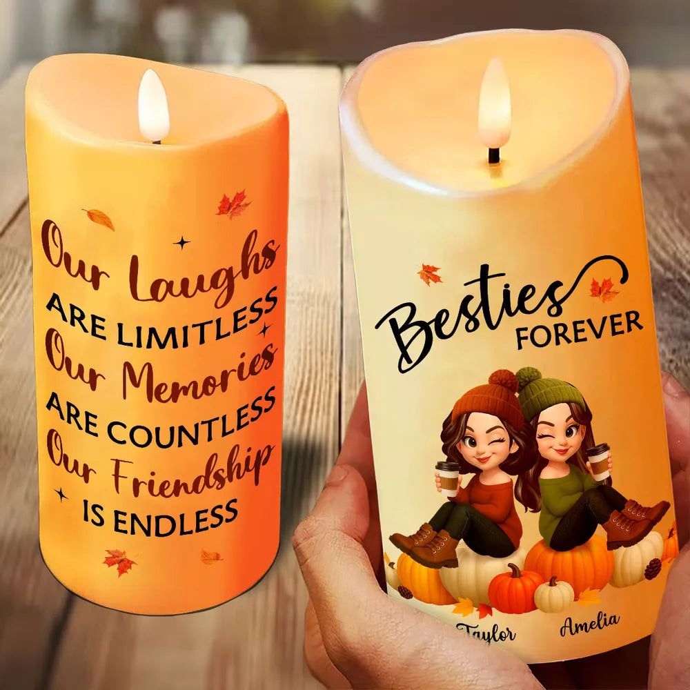 Custom Fireless Custom Flameless LED Candle with Personalized Design – DoyoBest