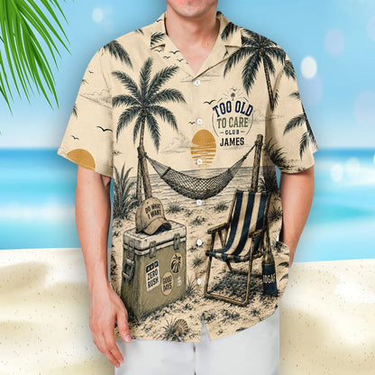 Not My Problem - Personalized Custom Hawaiian Shirt