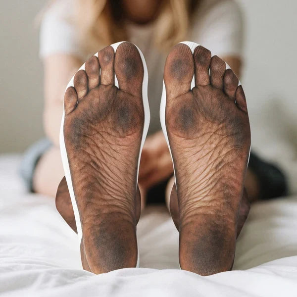 Funny Hairy Feet Crew Socks, Personalized Unique Gift for a Partner or Coworker, Cozy At-Home Laughs