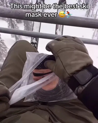 Personalized Balaclava Face Mask, Funny Character for Thumbs-Up Ski Resort Photos, Unique Gift for Ski Friends