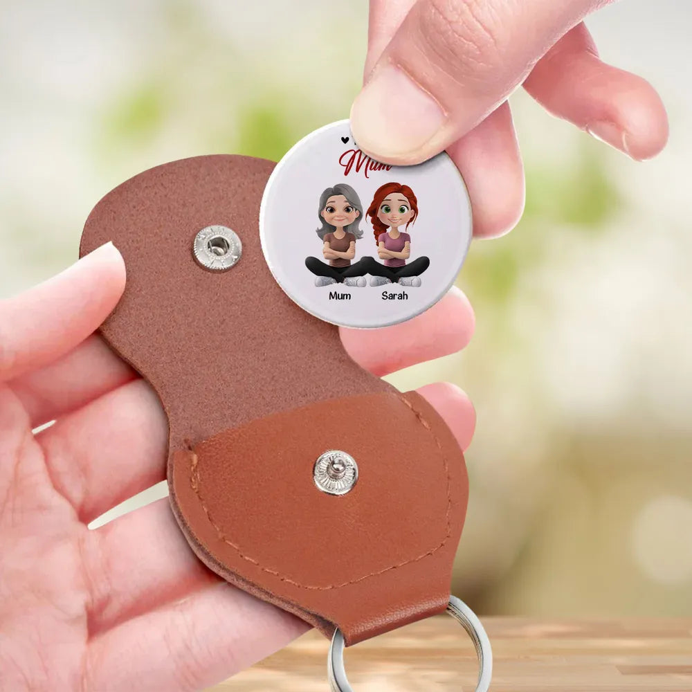 Personalized Pocket Hug for Mom Custom Keepsake Token Thank You Message Unique Gift for Mother's Day and Birthday