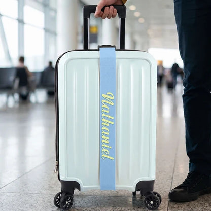 Personalized Standard Buckle Luggage Strap, Colorful Airport Travel Accessory, Unique Gift for Travelers