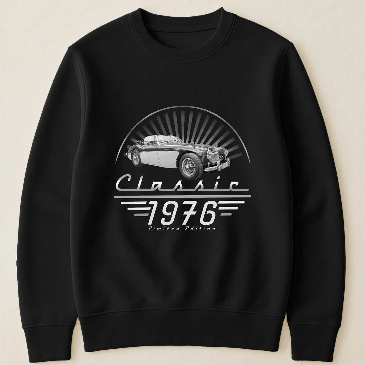 Custom Classic Tee with Retro Convertible Art, Creative Gift for Men with a Limited Edition Feel