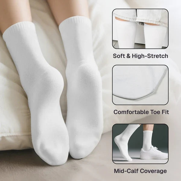 Funny Hairy Feet Crew Socks, Personalized Unique Gift for a Partner or Coworker, Cozy At-Home Laughs